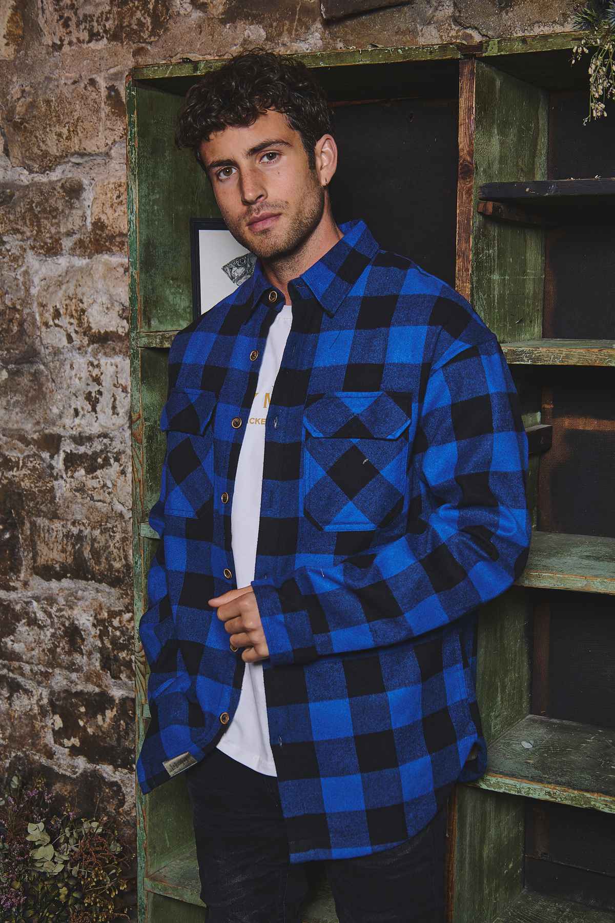 Surchemise à carreaux EDEN