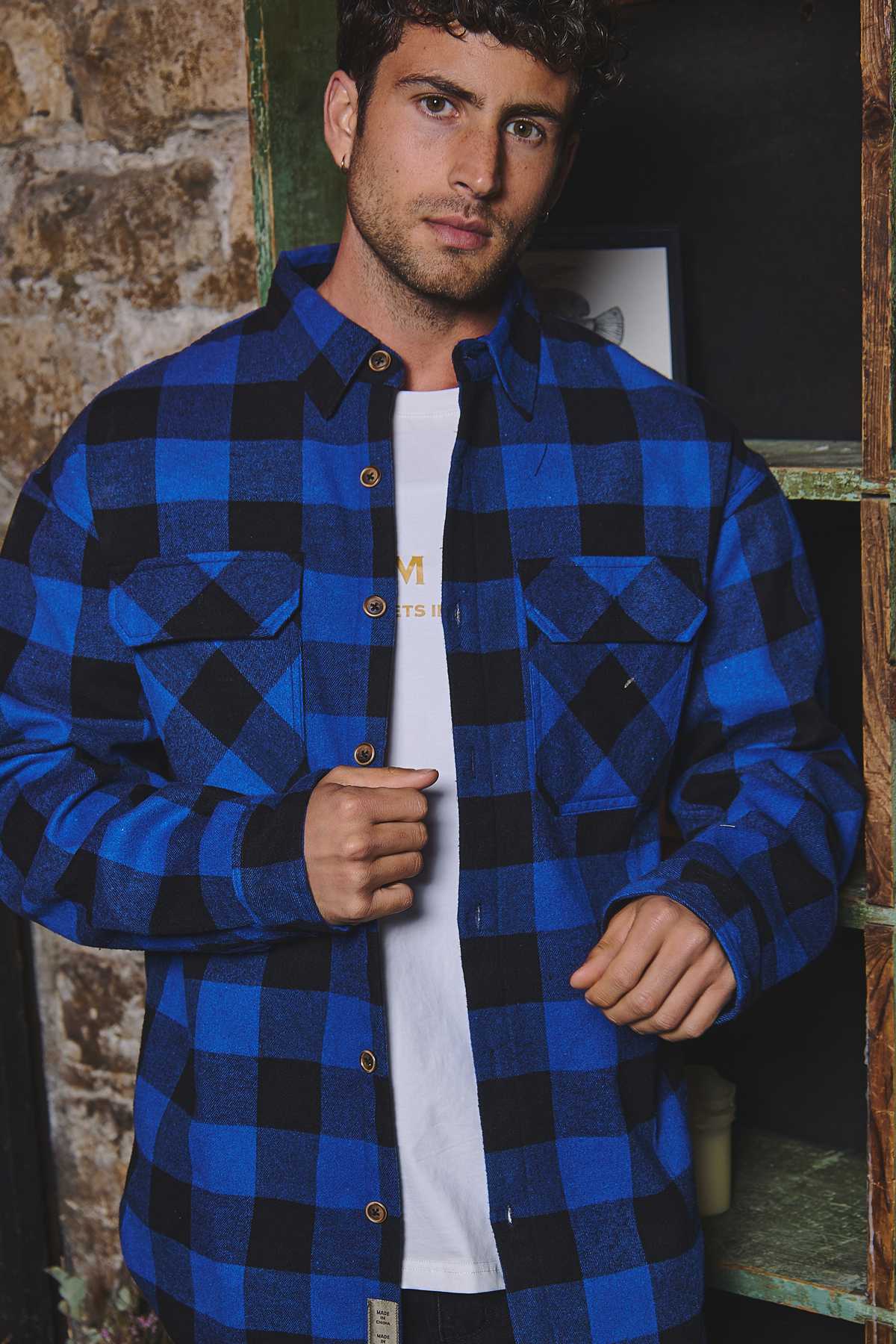 Surchemise à carreaux EDEN