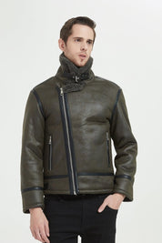 Blouson simili daim DAVY