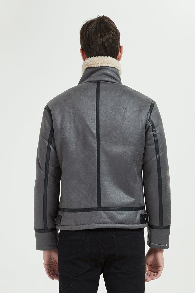 Blouson simili daim DAVY