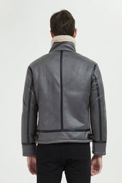 Blouson simili daim DAVY