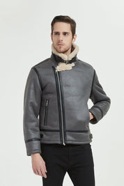 Blouson simili daim DAVY