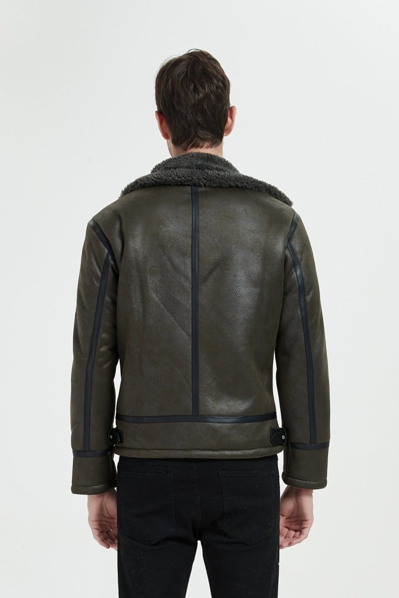 Blouson simili daim DAVY