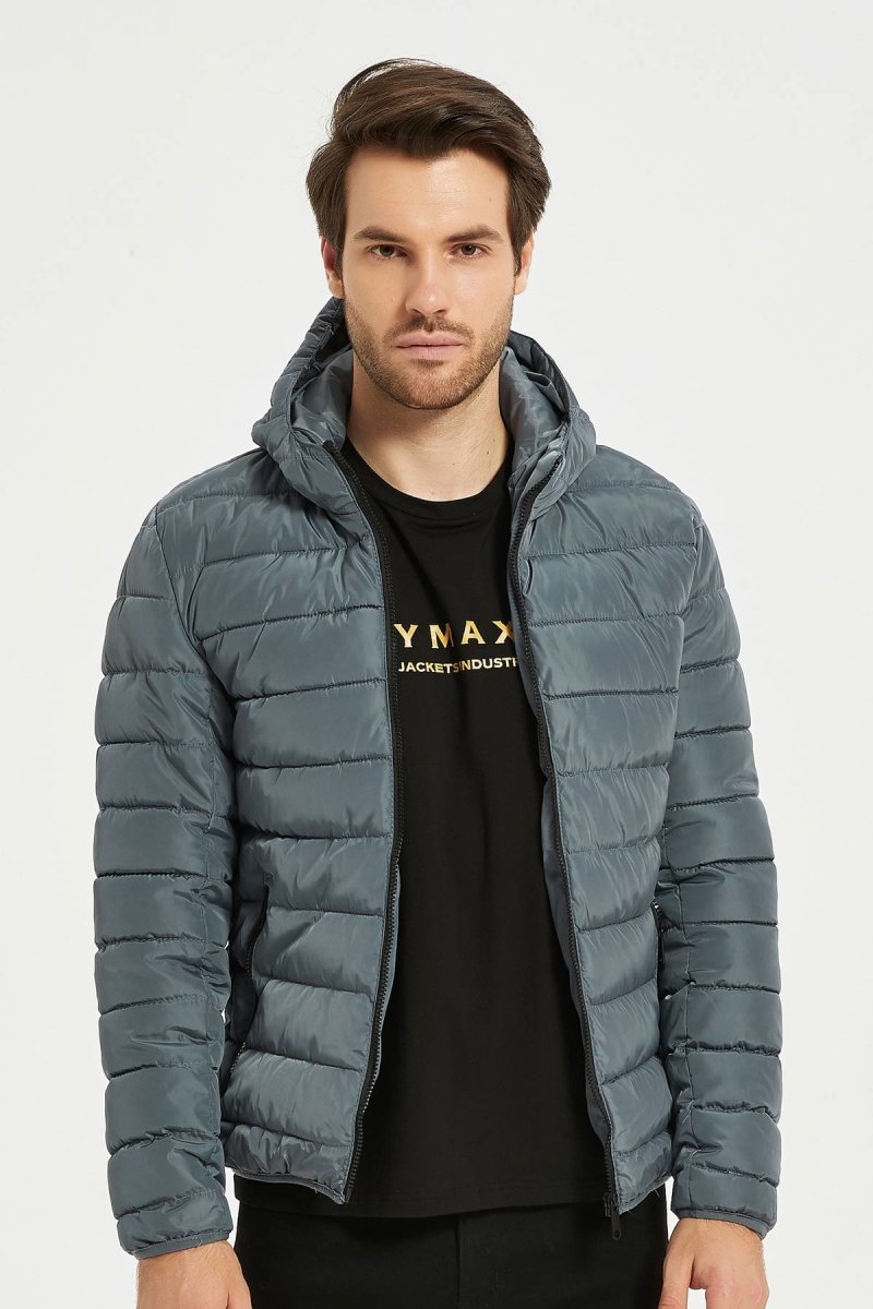 Doudoune capuche coupe courte pour homme Kymaxx