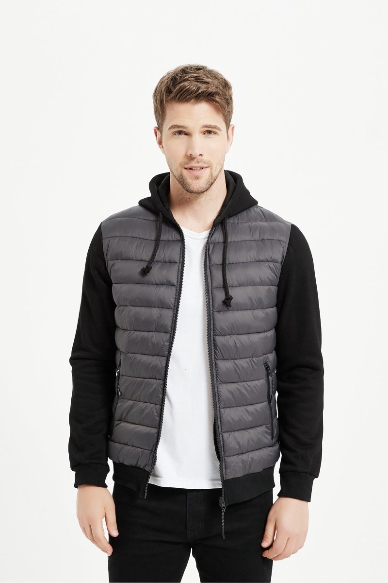 Doudoune bi matière TED