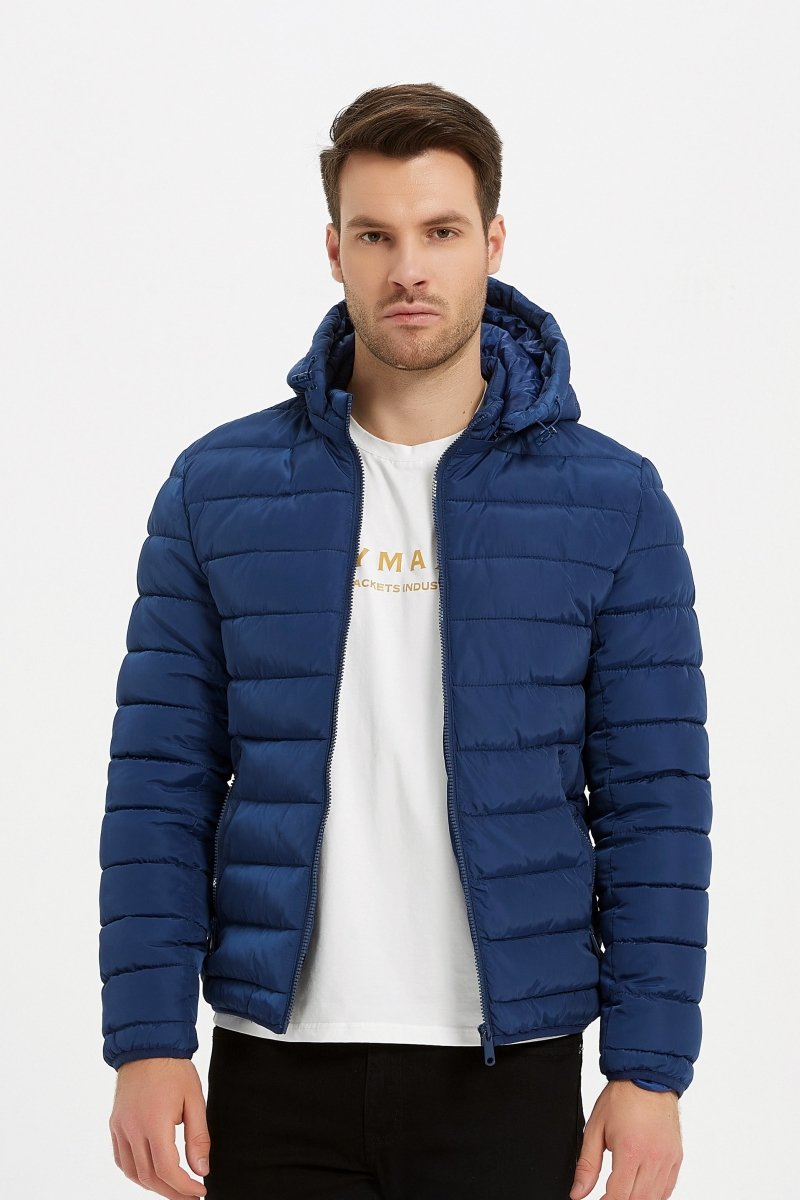 Doudoune à capuche pour homme Kymaxx – KYMAXX - Main Image