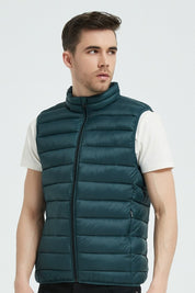 Doudoune gilet bleu encre KAYSER