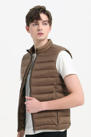 Doudoune gilet marron KAYSER