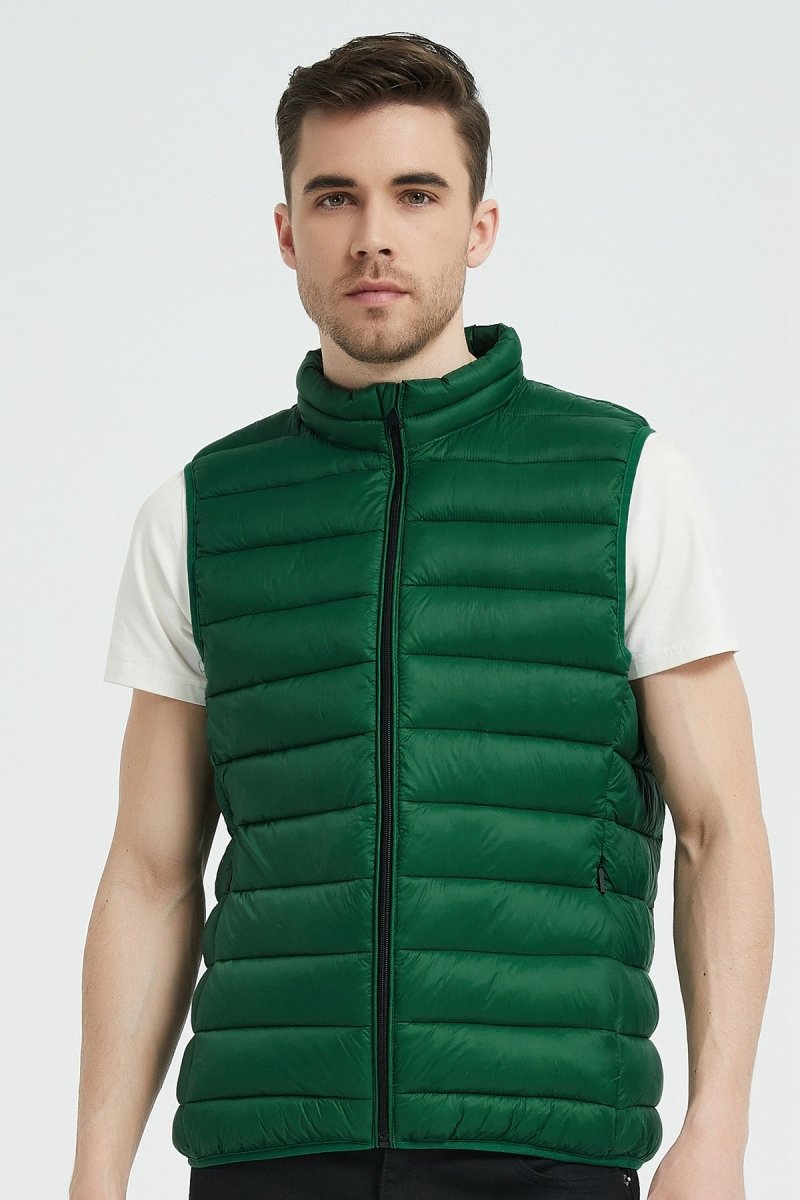 Doudoune gilet vert vif KAYSER
