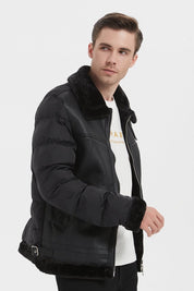 Manteau bimatière RUBEN
