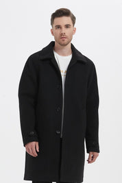 Manteau long col tailleur ADEM