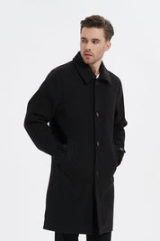 Manteau long col tailleur ADEM