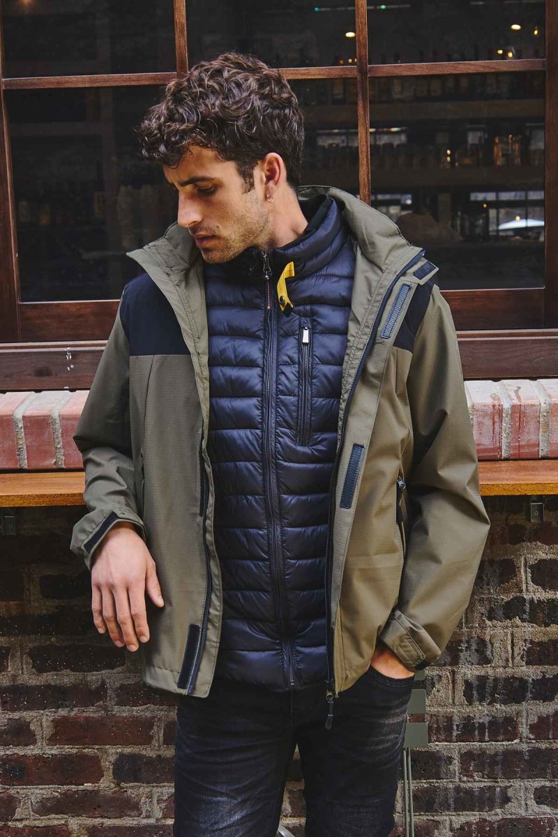 Parka bicolore HAMAL