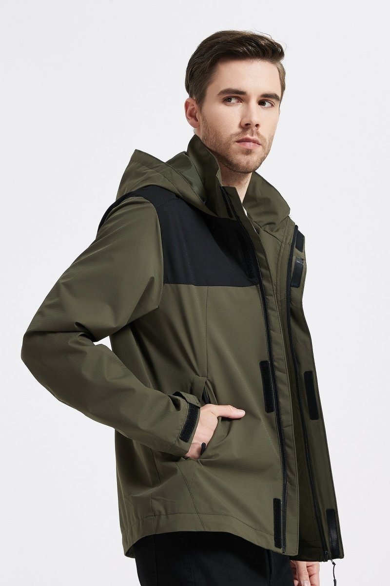 Parka bicolore HAMAL