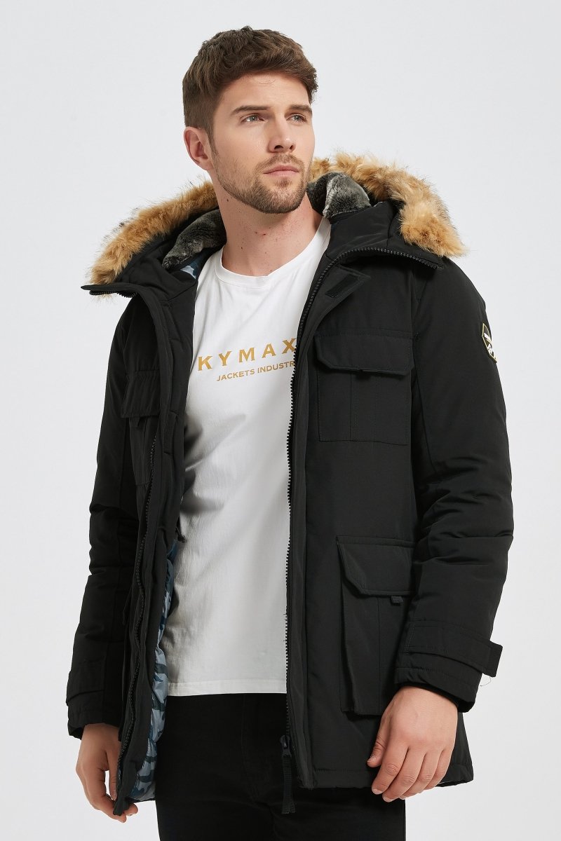 Parka noir SWAN