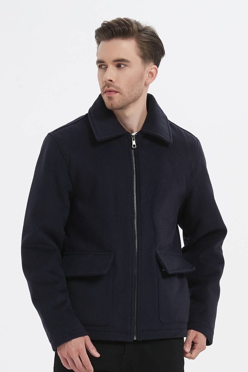 Veste droite col chemise LOGAN