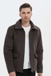 Veste droite col chemise LOGAN