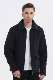 Veste droite col chemise LOGAN