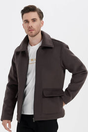 Veste droite col chemise LOGAN