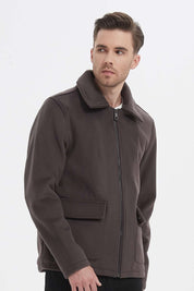 Veste droite col chemise LOGAN