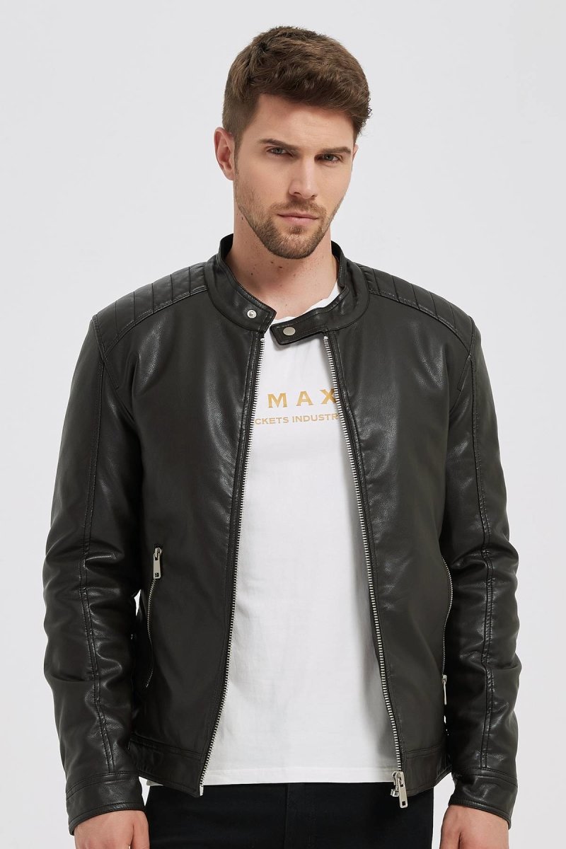 Veste en simili cuir DAVEN