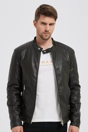 Veste en simili cuir DAVEN