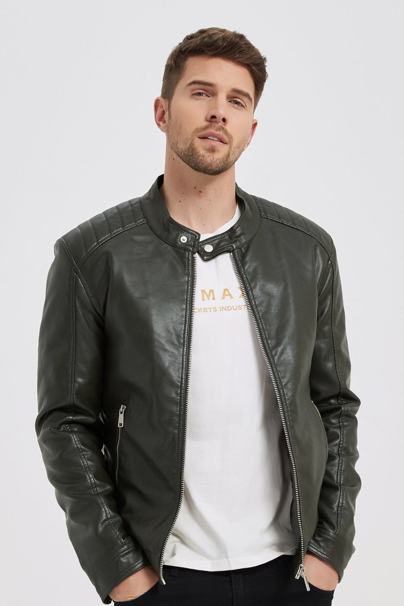 Veste en simili cuir DAVEN