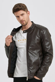 Veste en simili cuir DAVEN