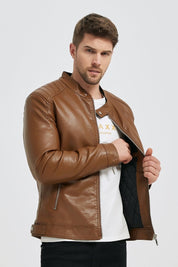 Veste en simili cuir DAVEN