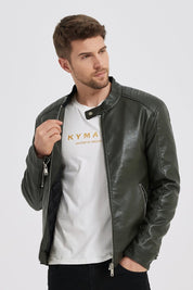 Veste en simili cuir DAVEN