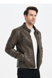 Veste en simili cuir KEITH