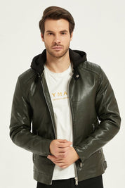 Veste en similicuir SEOUL