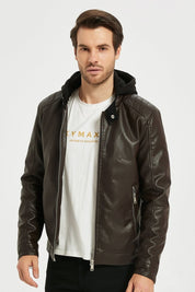 Veste en similicuir SEOUL