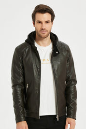 Veste en similicuir SEOUL