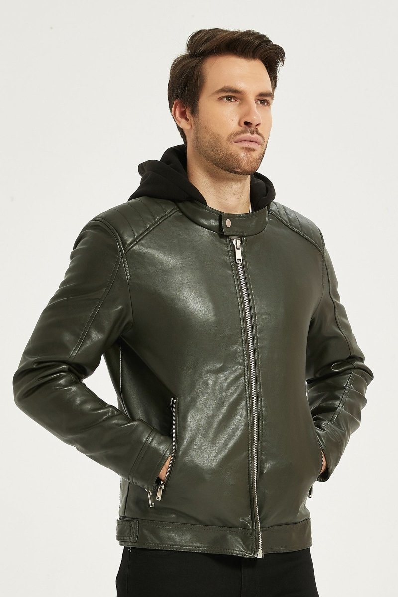 Veste en similicuir SEOUL