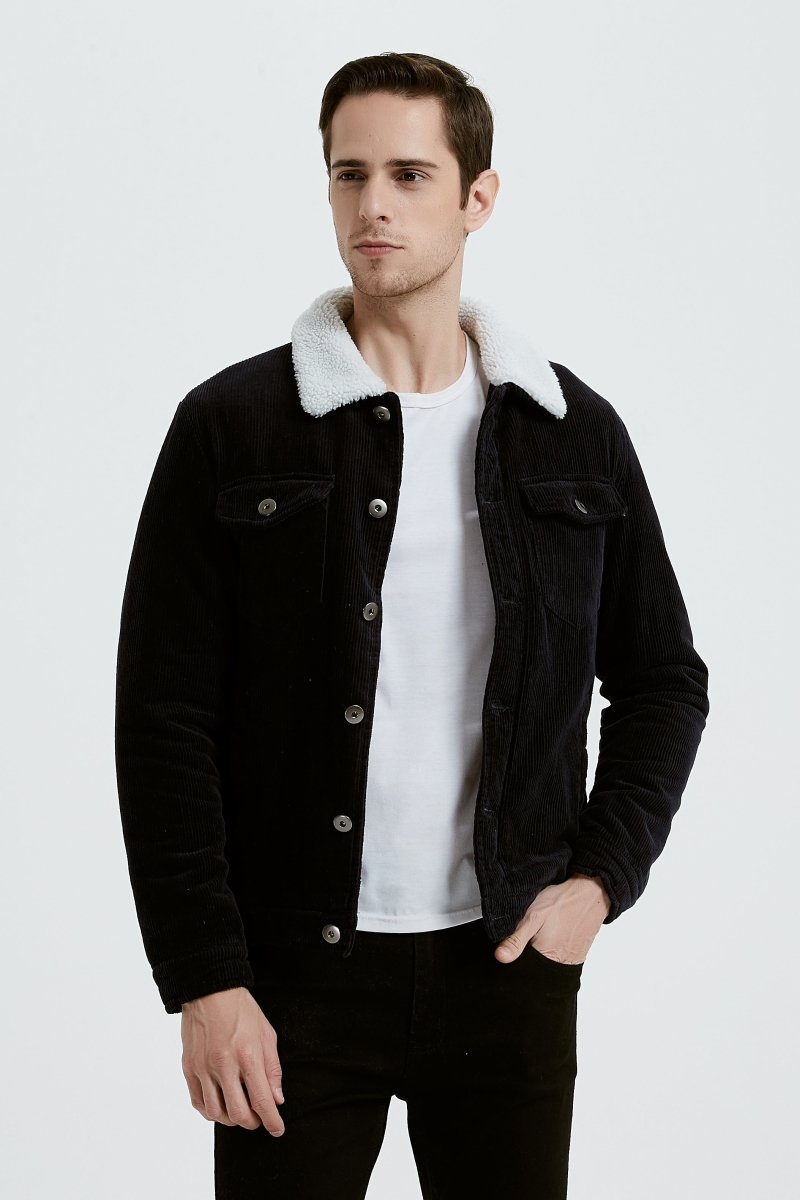 Veste fourrée homme cheap
