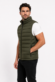 Doudoune gilet kaki KAYSER