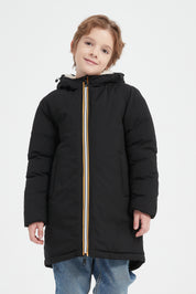 Doudoune avec doublure polaire noir JONNY JR