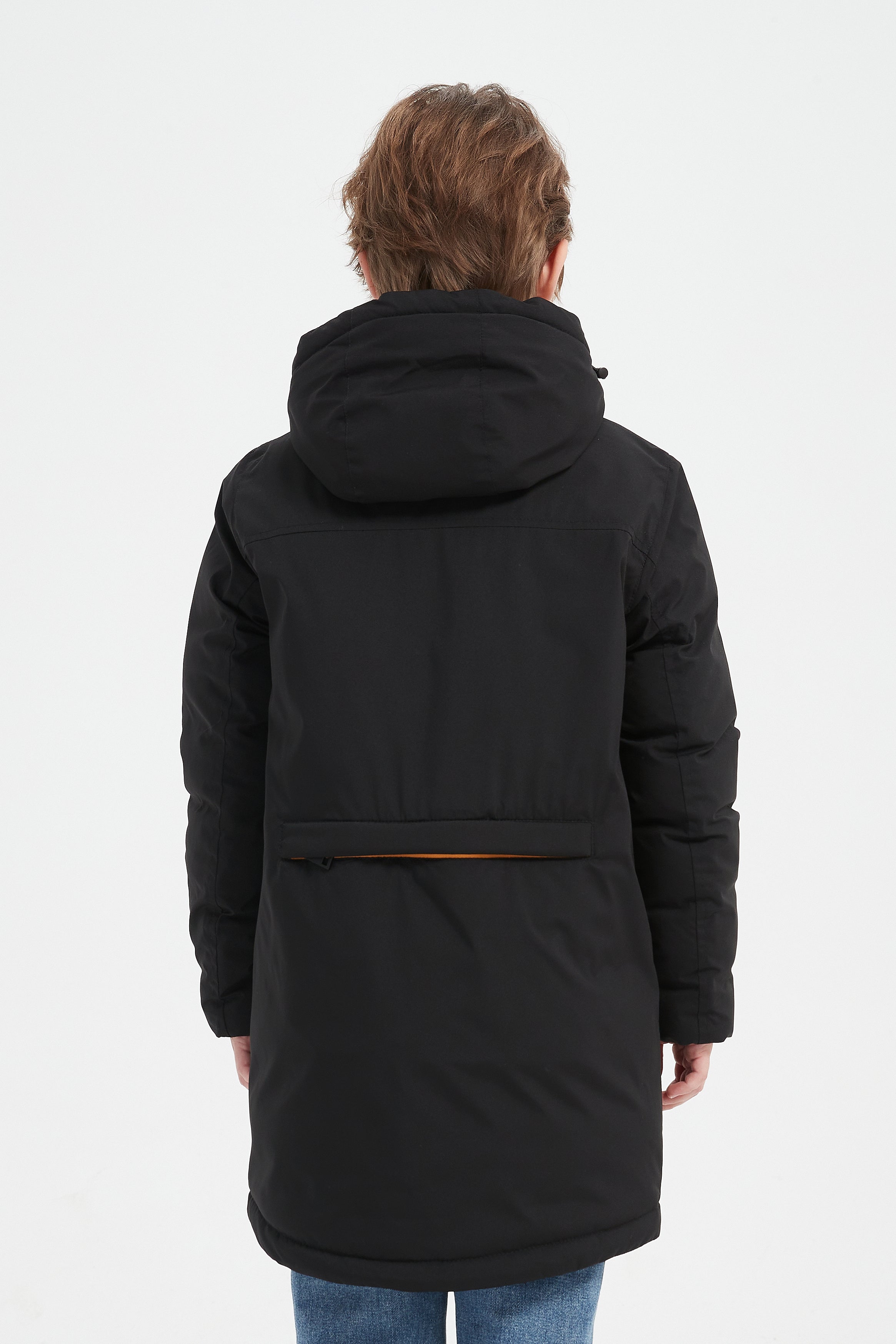 Doudoune avec doublure polaire noir JONNY JR