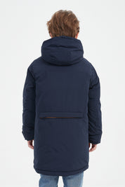 Doudoune avec doublure polaire bleu JONNY JR