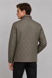 Blouson matelassé beige homme à poches ALPHONSE