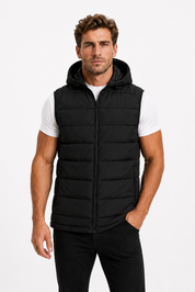Doudoune sans manches noir homme CHALTON