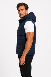 Doudoune sans manches bleu foncé homme CHALTON