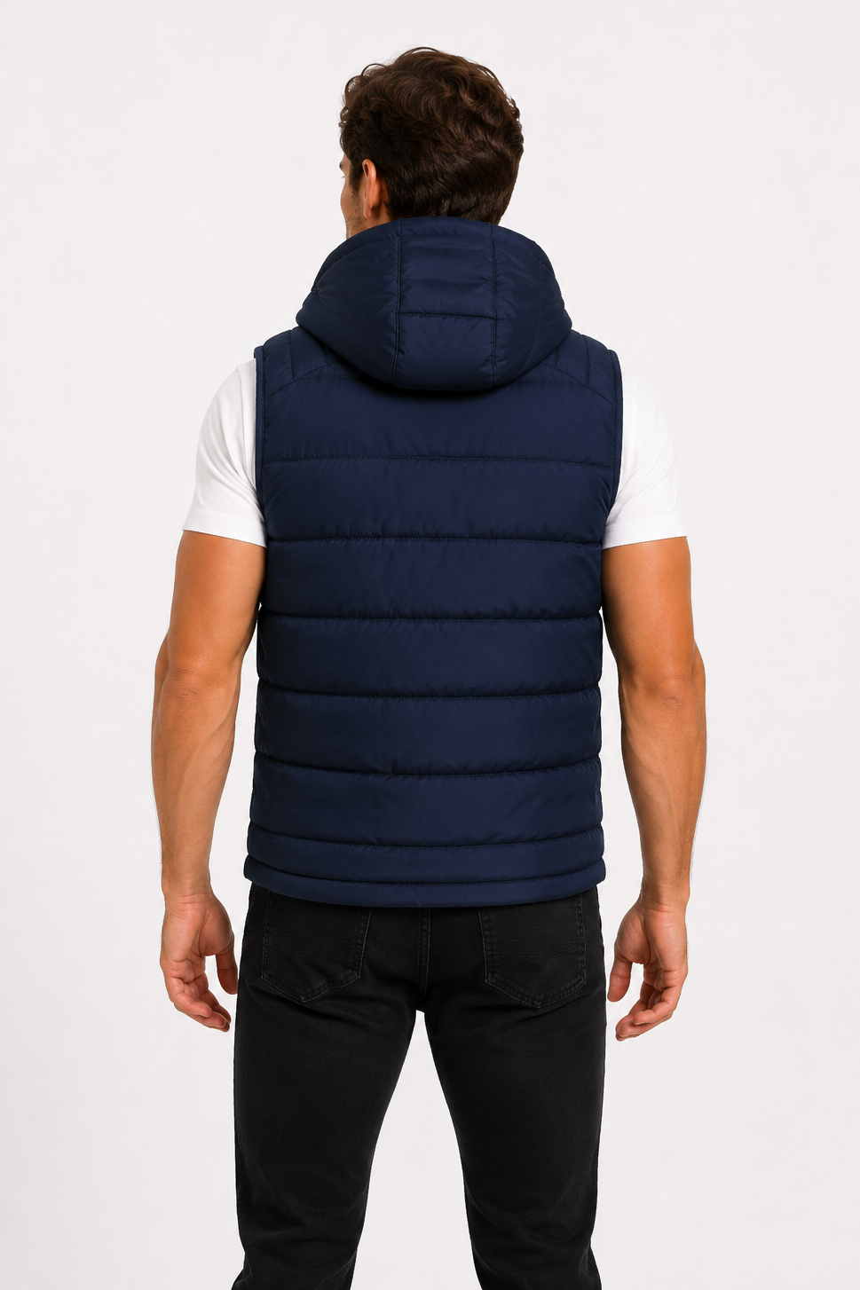 Doudoune sans manches bleu foncé homme CHALTON