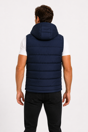 Doudoune sans manches bleu foncé homme CHALTON