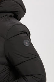 Doudoune noir homme à capuche FRANCK