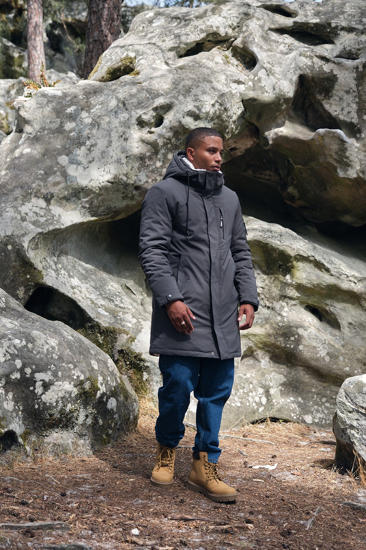 Parkas longues homme