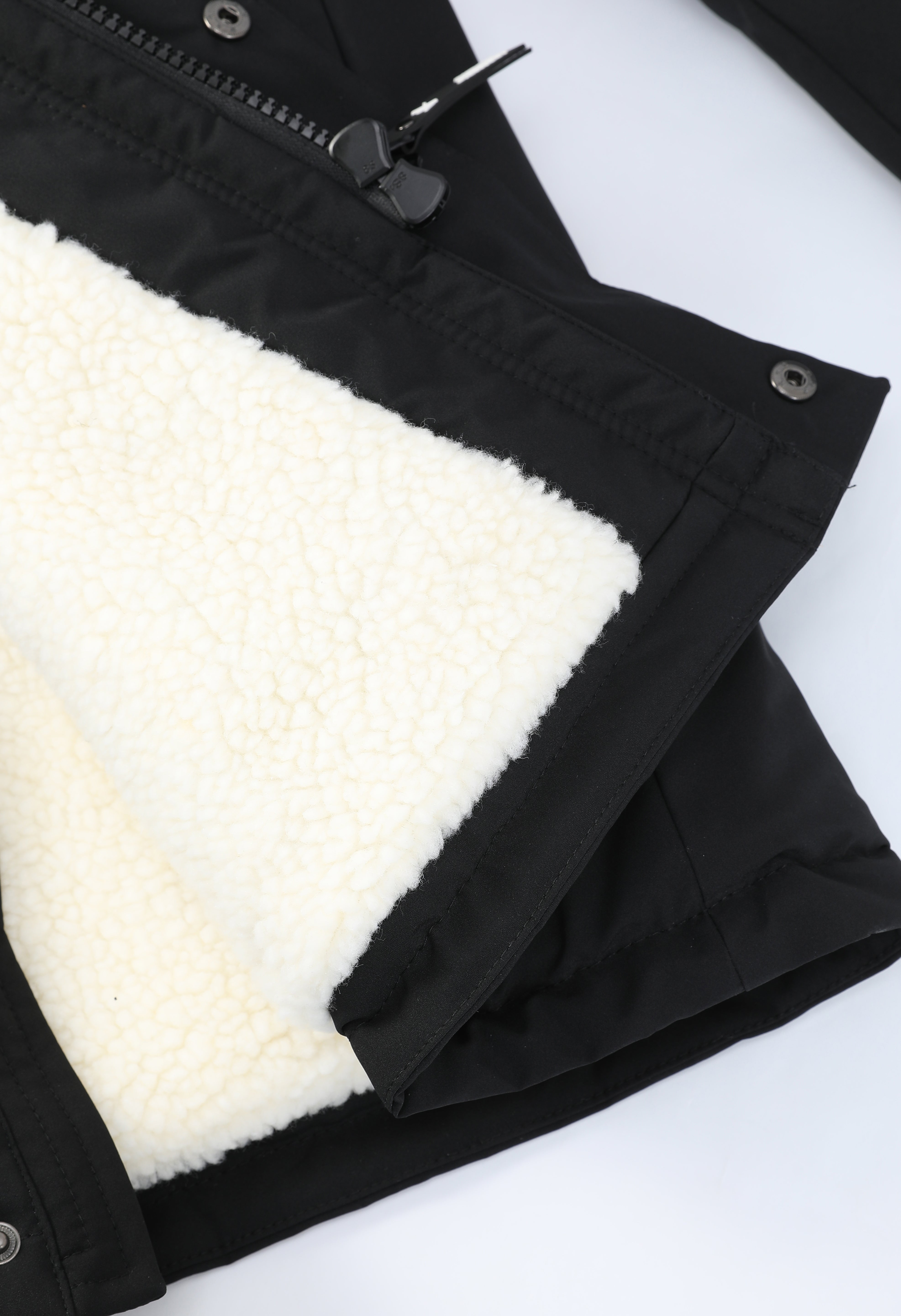 Parka longue noir LAUNAY
