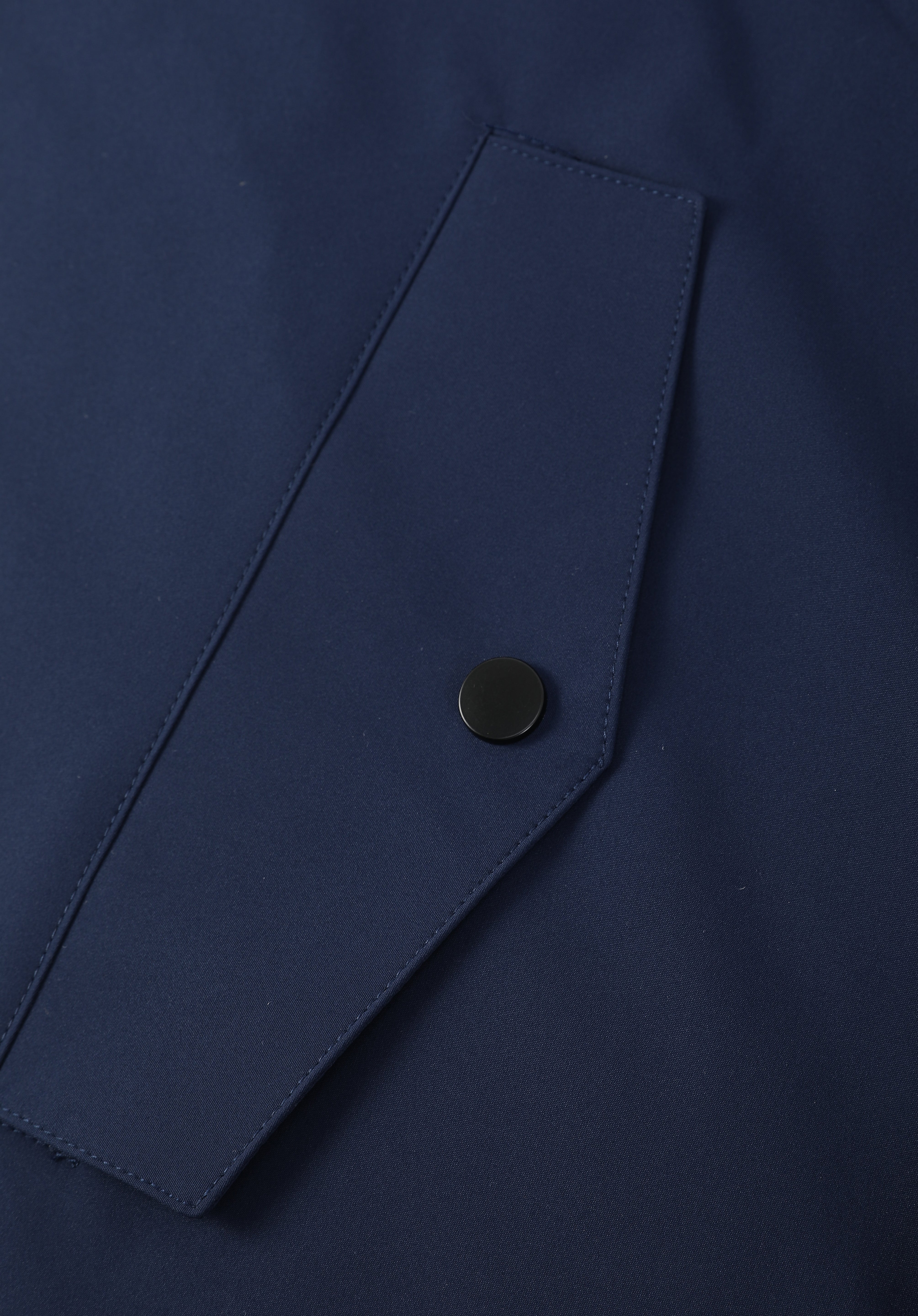 Parka longue bleu marine LAUNAY
