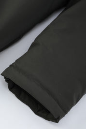 Parka longue vert foncé doublée sherpa JOHNSTON